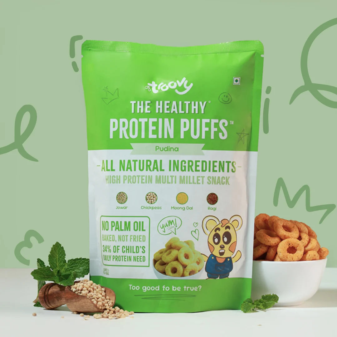 Healthy Protein Puffs - Pudina