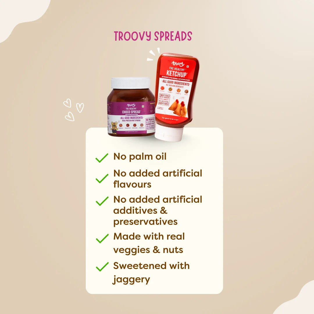 Troovy Ketchup & Chocospread Combo