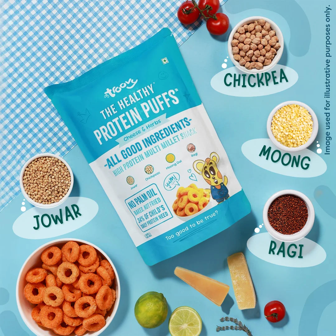 Troovy Protein Puffs- Cheese & Herbs