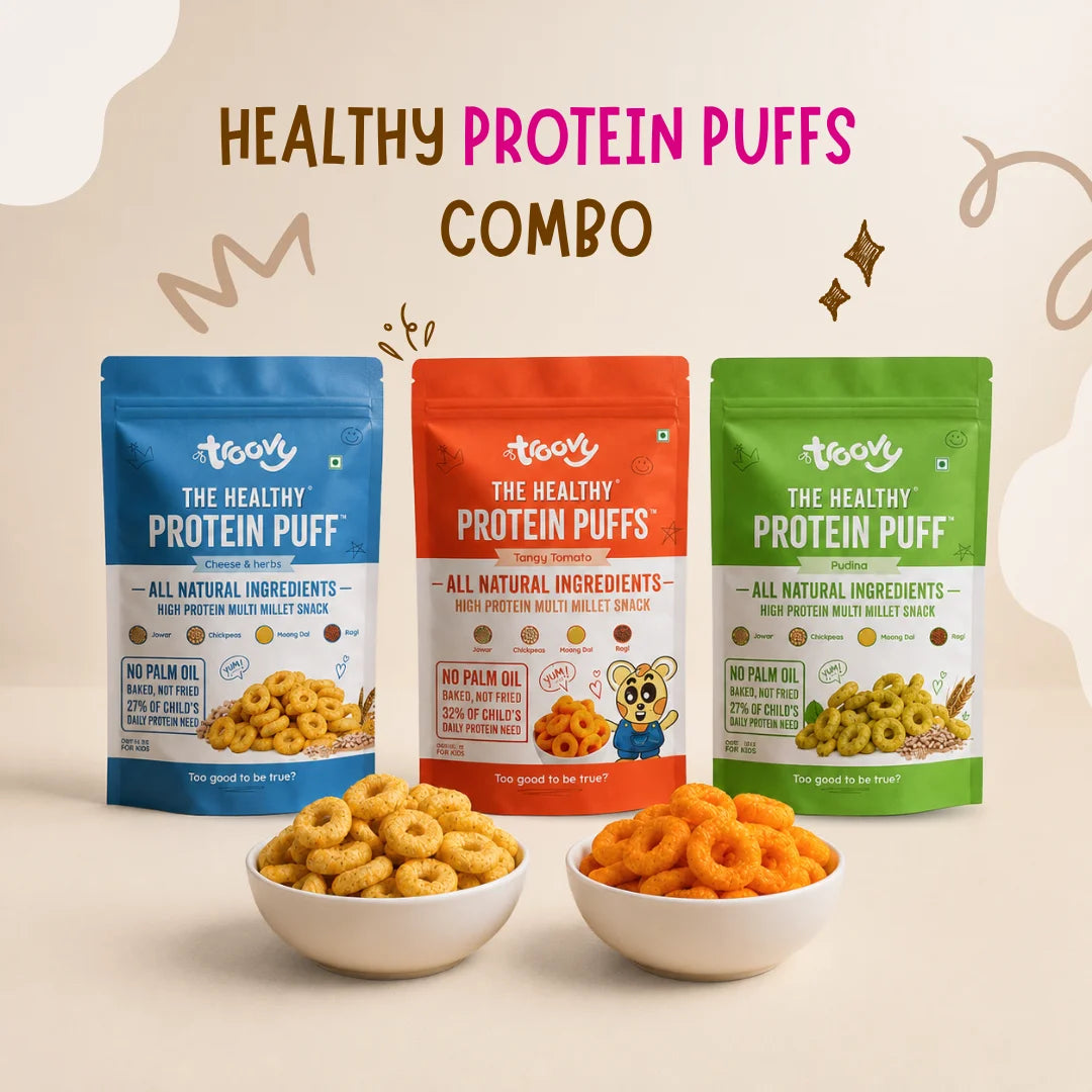 Healthy Protein Puffs- Mix Pack