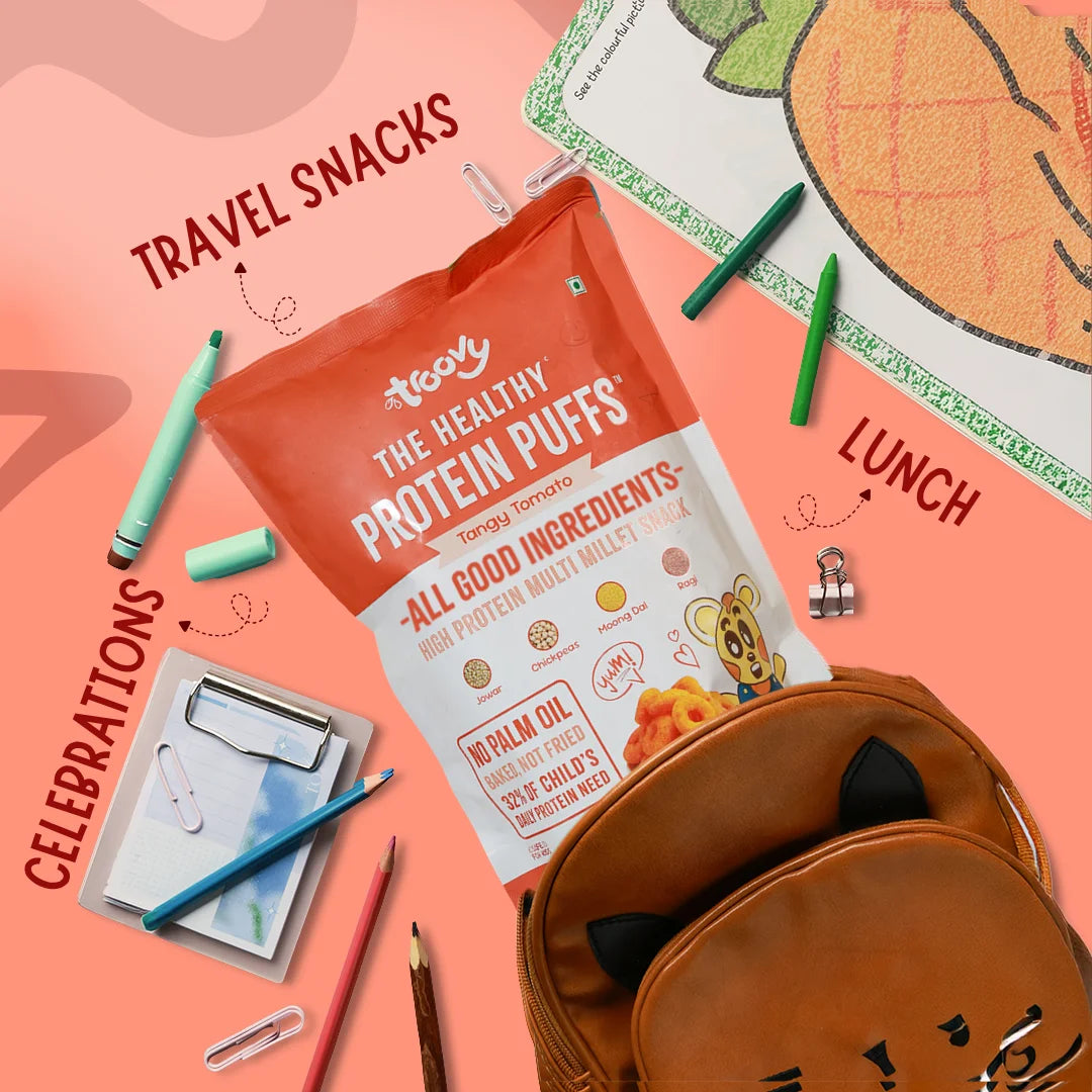Troovy Protein Puffs - Tangy Tomato