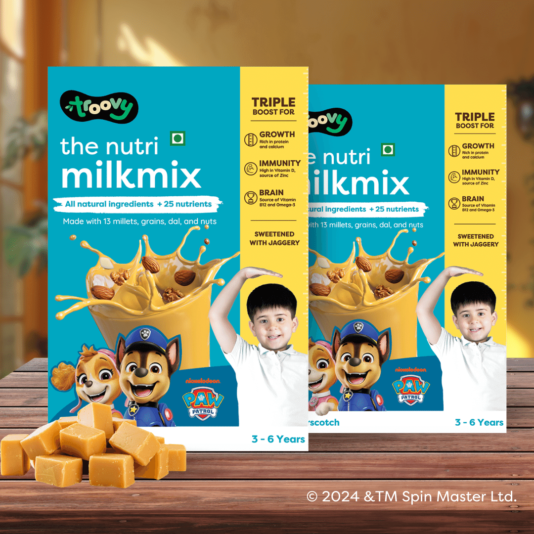 The Healthy Milk Mix- Butterscotch (3-6 yrs)