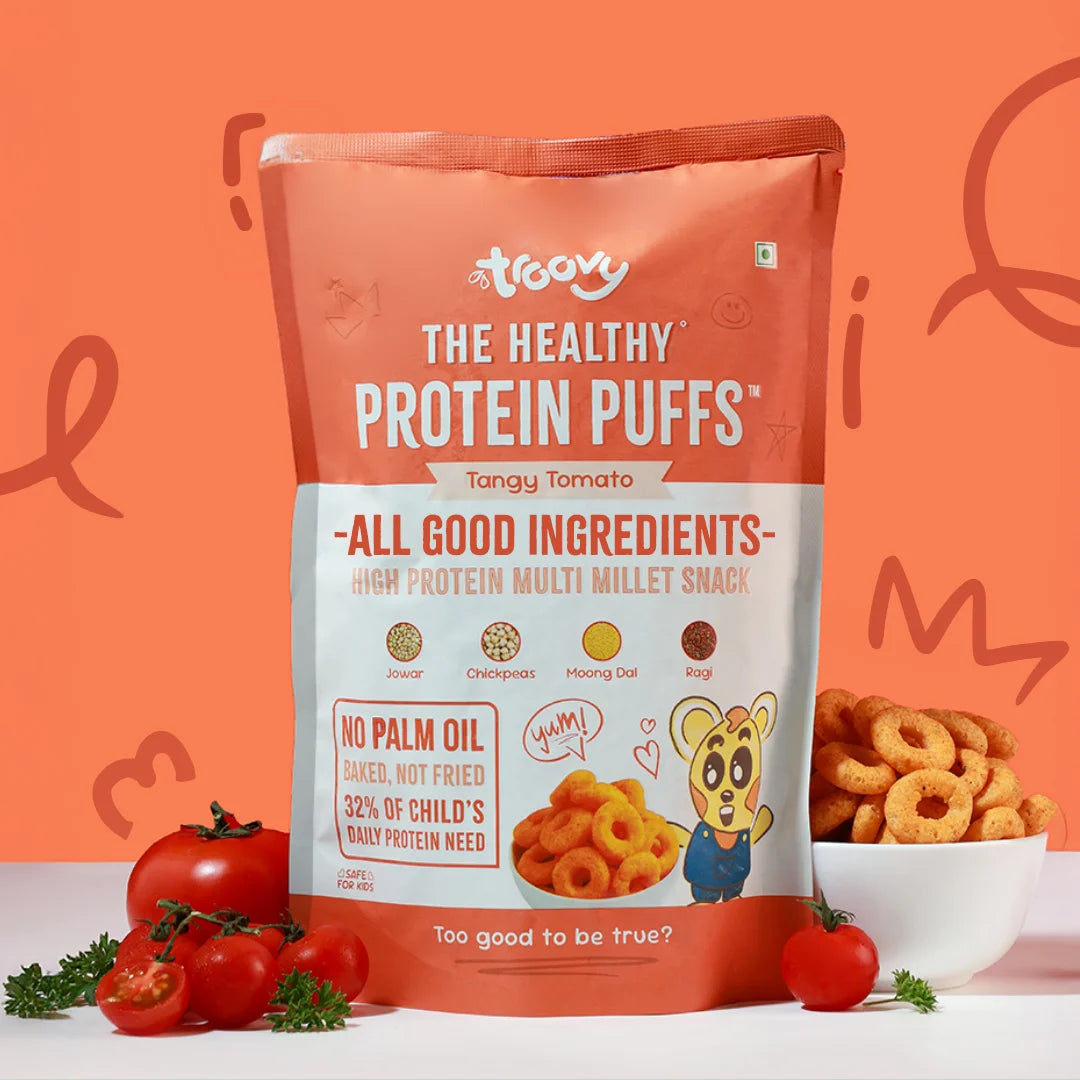 Troovy Protein Puffs - Tangy Tomato