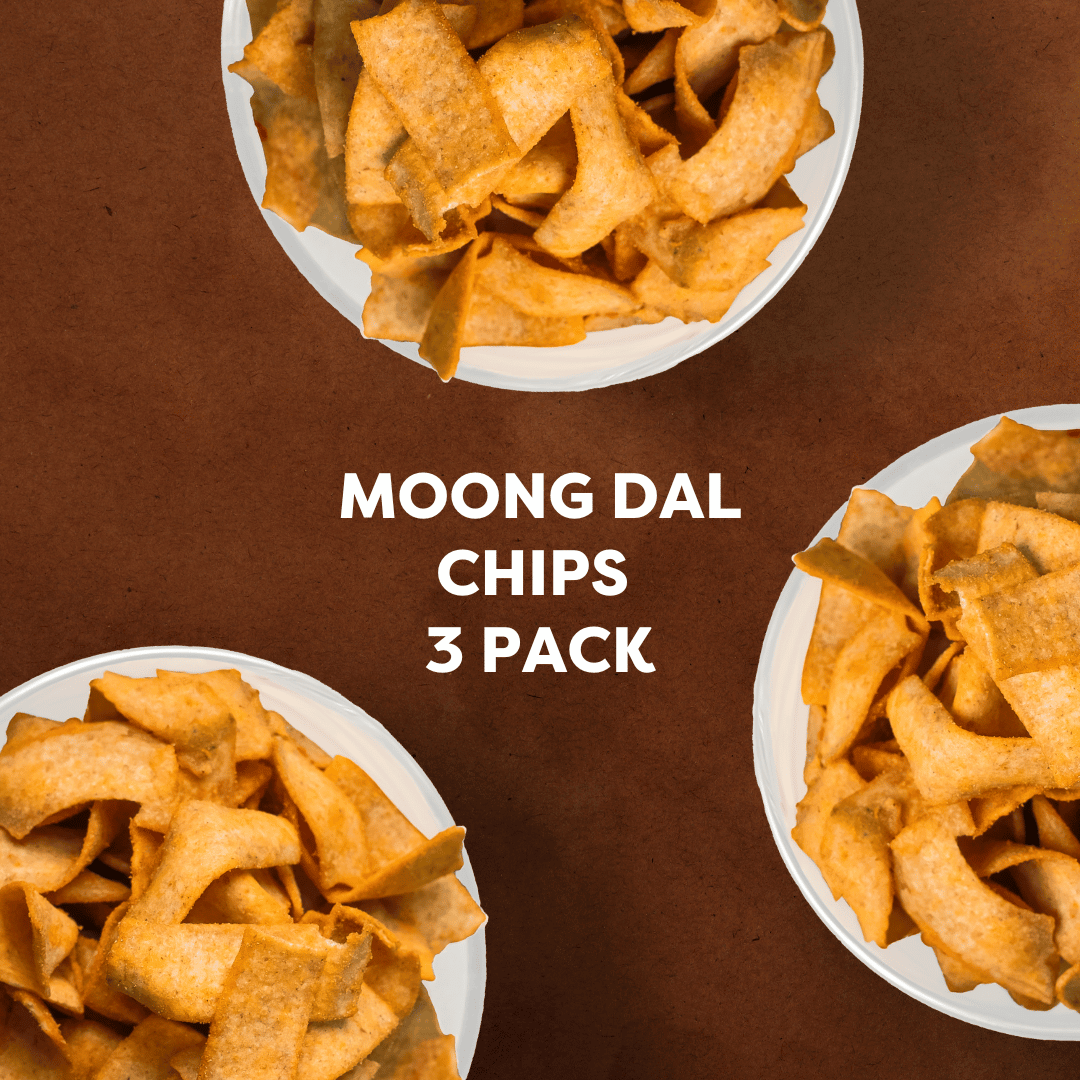 The Healthy High Protein Moong Dal Munchies (Pack of 3 & 6; 70g per pack)