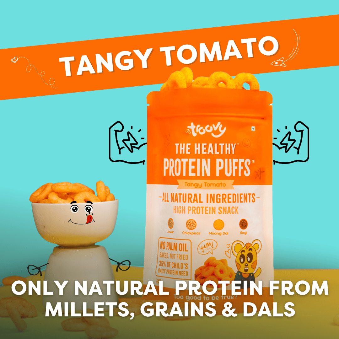 The Healthy High Protein Puffs- Tangy tomato