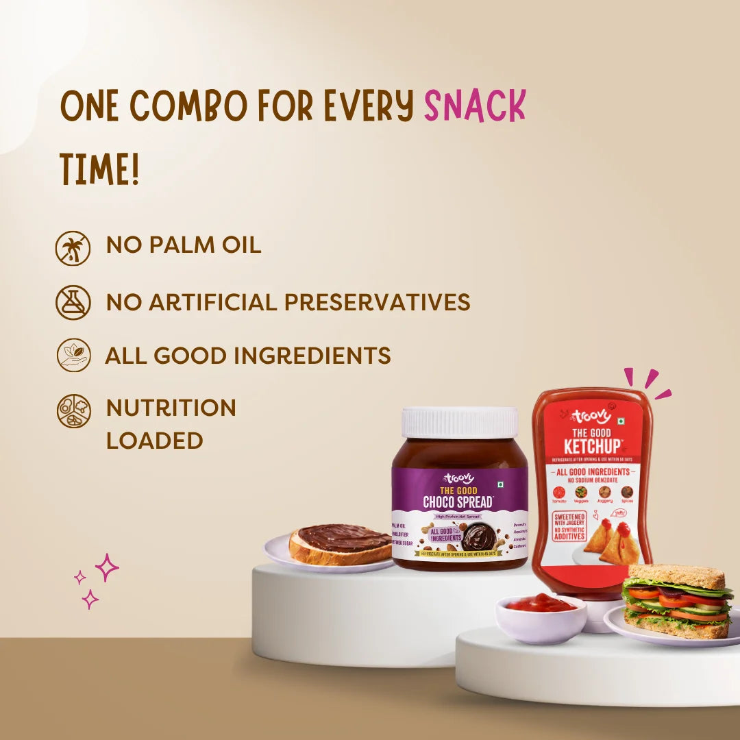 Troovy Ketchup & Chocospread Combo