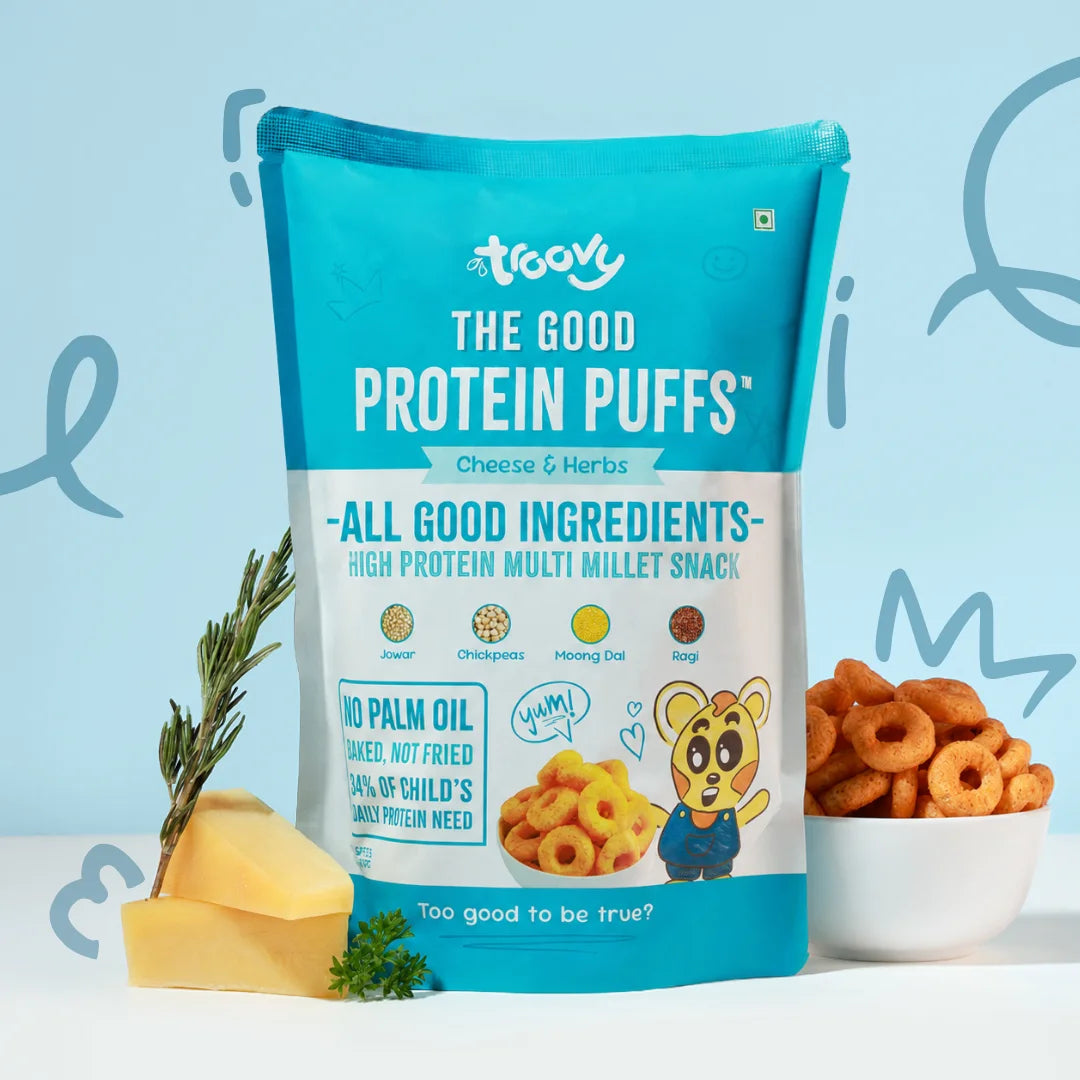 Troovy Protein Puffs- Cheese & Herbs
