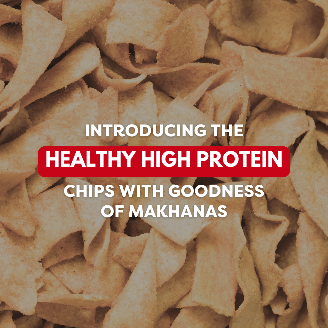 The Healthy High-Protein Makhana Chips (Cheese & Herbs)