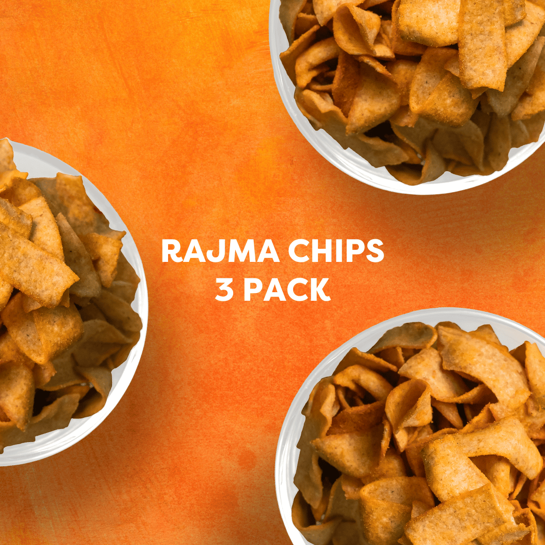 The Healthy High Protein Rajma Munchies (Pack of 3 & 6; 70g per pack)