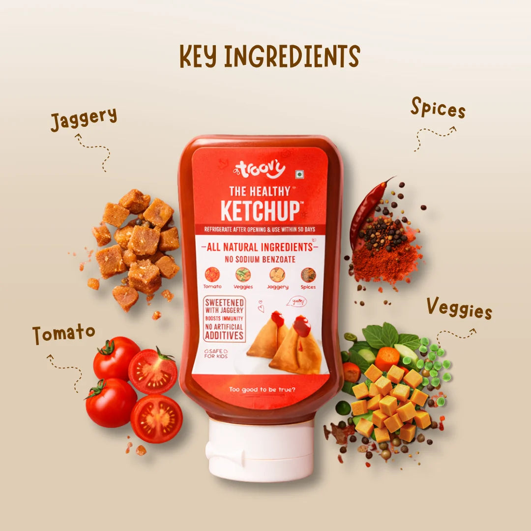 Healthy Ketchup & Chocospread Combo