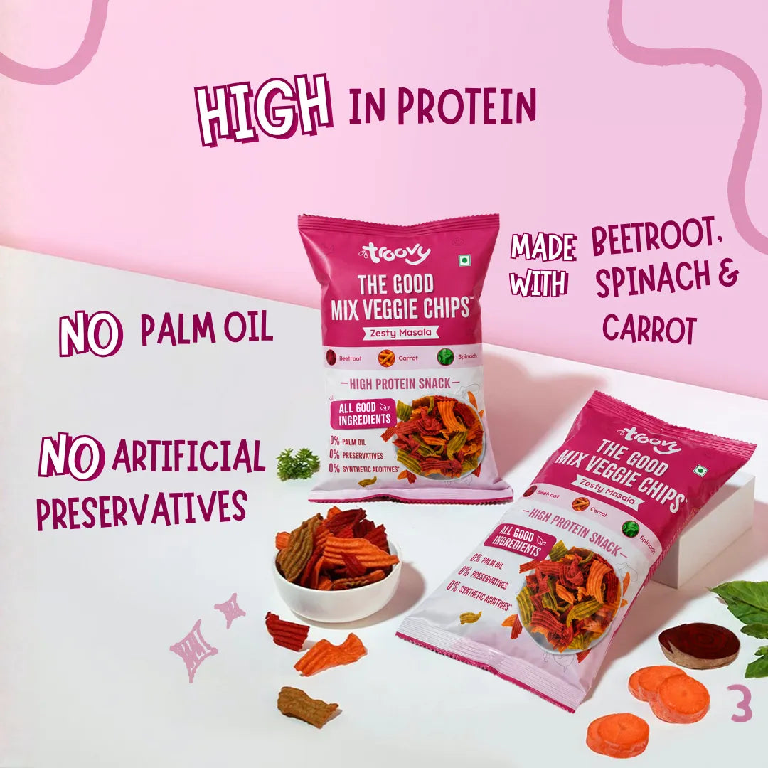 Troovy Mix Veggie Chips