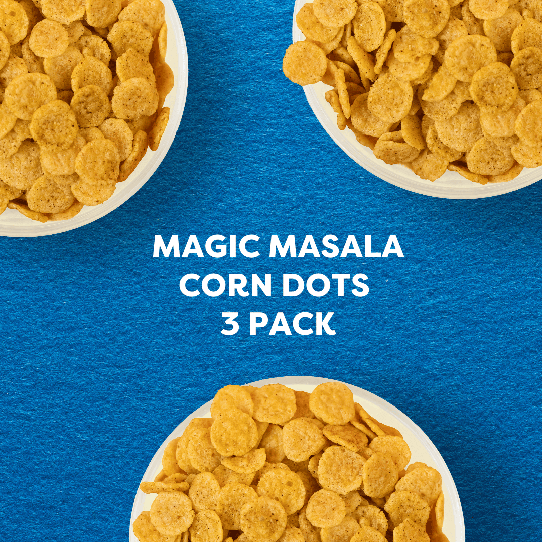 The Healthy Protein Corn Dots Munchies- Magic Masala