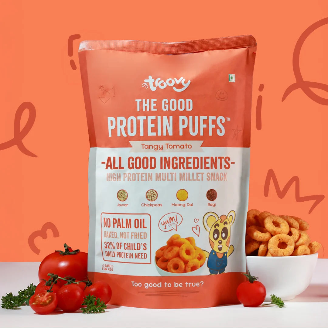 Troovy Protein Puffs - Tangy Tomato