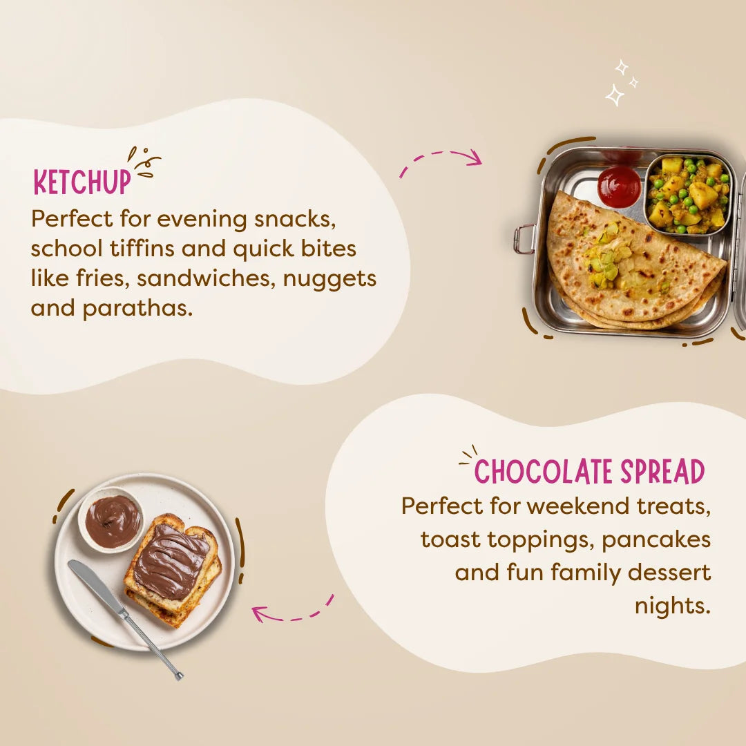 Healthy Ketchup & Chocospread Combo