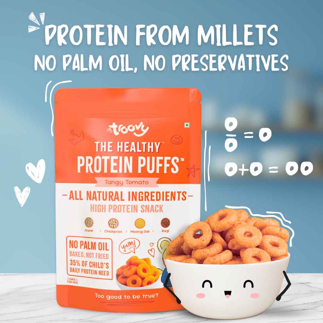 Healthy Protein Puffs - Tangy Tomato