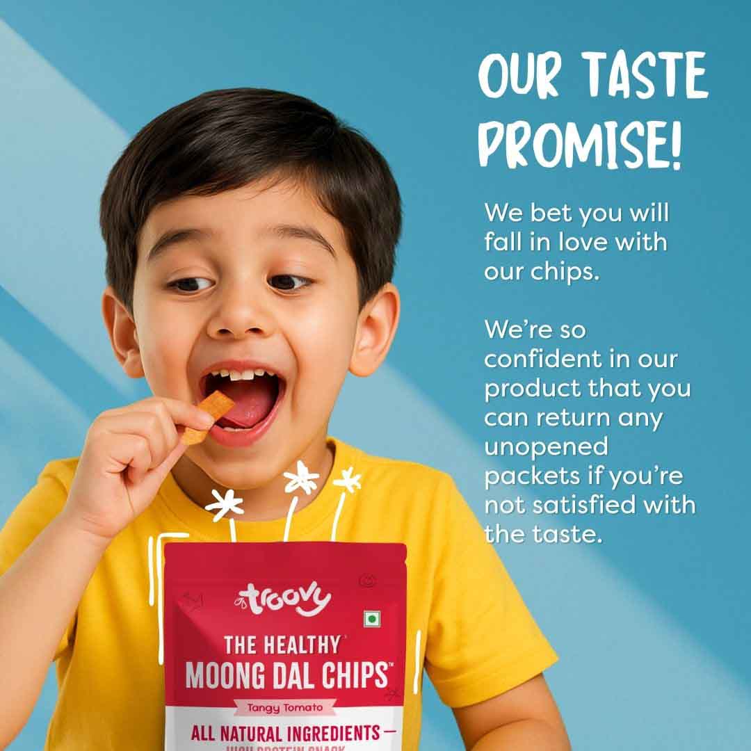 The Healthy High Protein Moong Dal Chips (70gm)