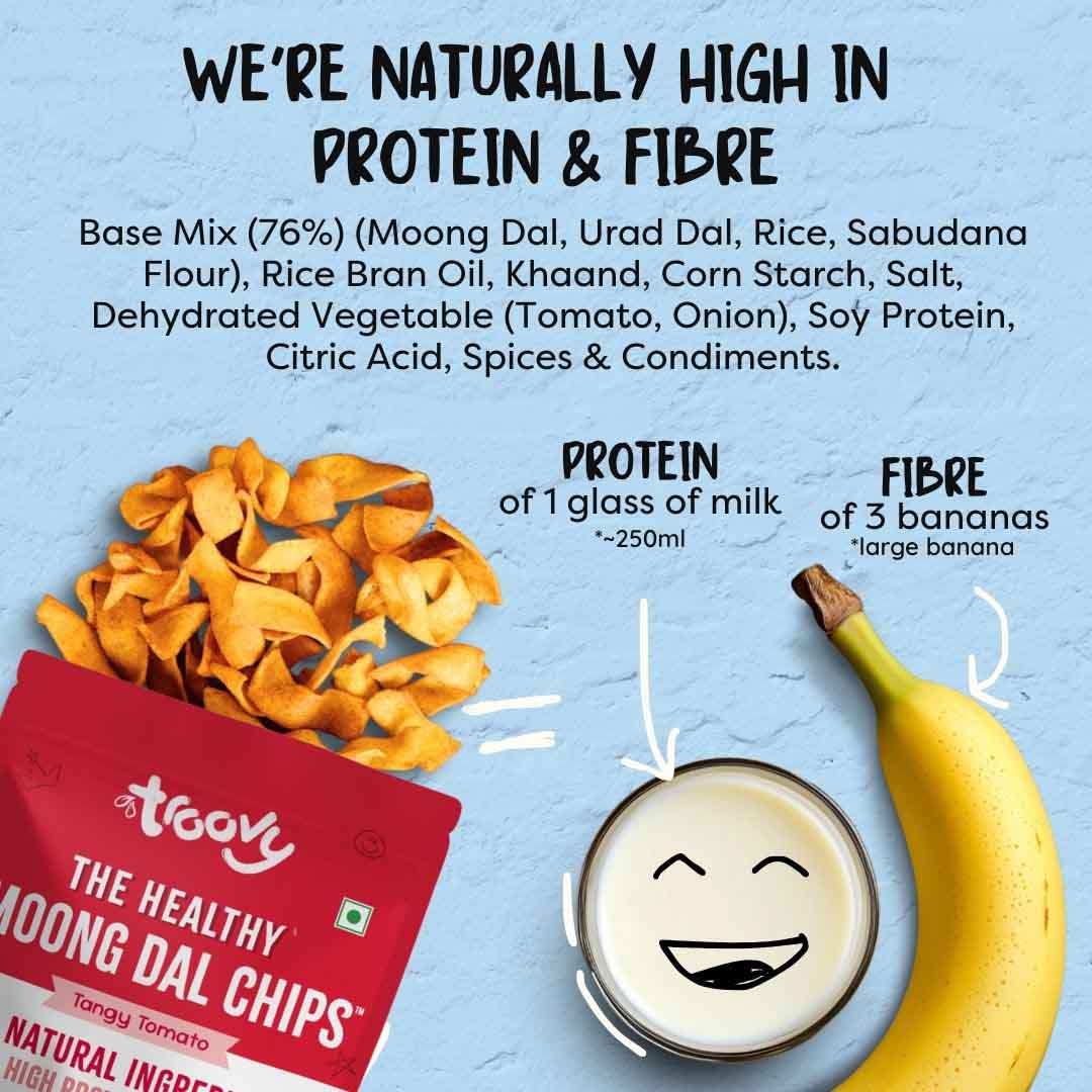 The Healthy High Protein Moong Dal Chips (70gm)