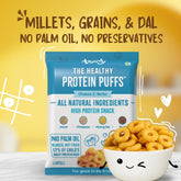 (Free Gift)- The Healthy High Protein Cheese & Herbs Puffs (25gm)