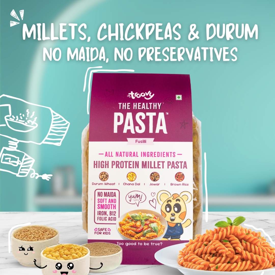 The Healthy Protein Millet Pasta - Fusilli