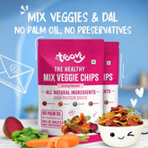 The Healthy Protein Chips- Rainbow of Real Veggies (70gm)