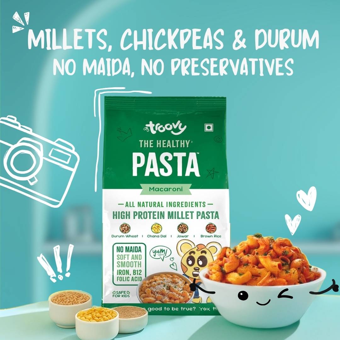 The Healthy Protein Millet Pasta - Macaroni (1 Pack)