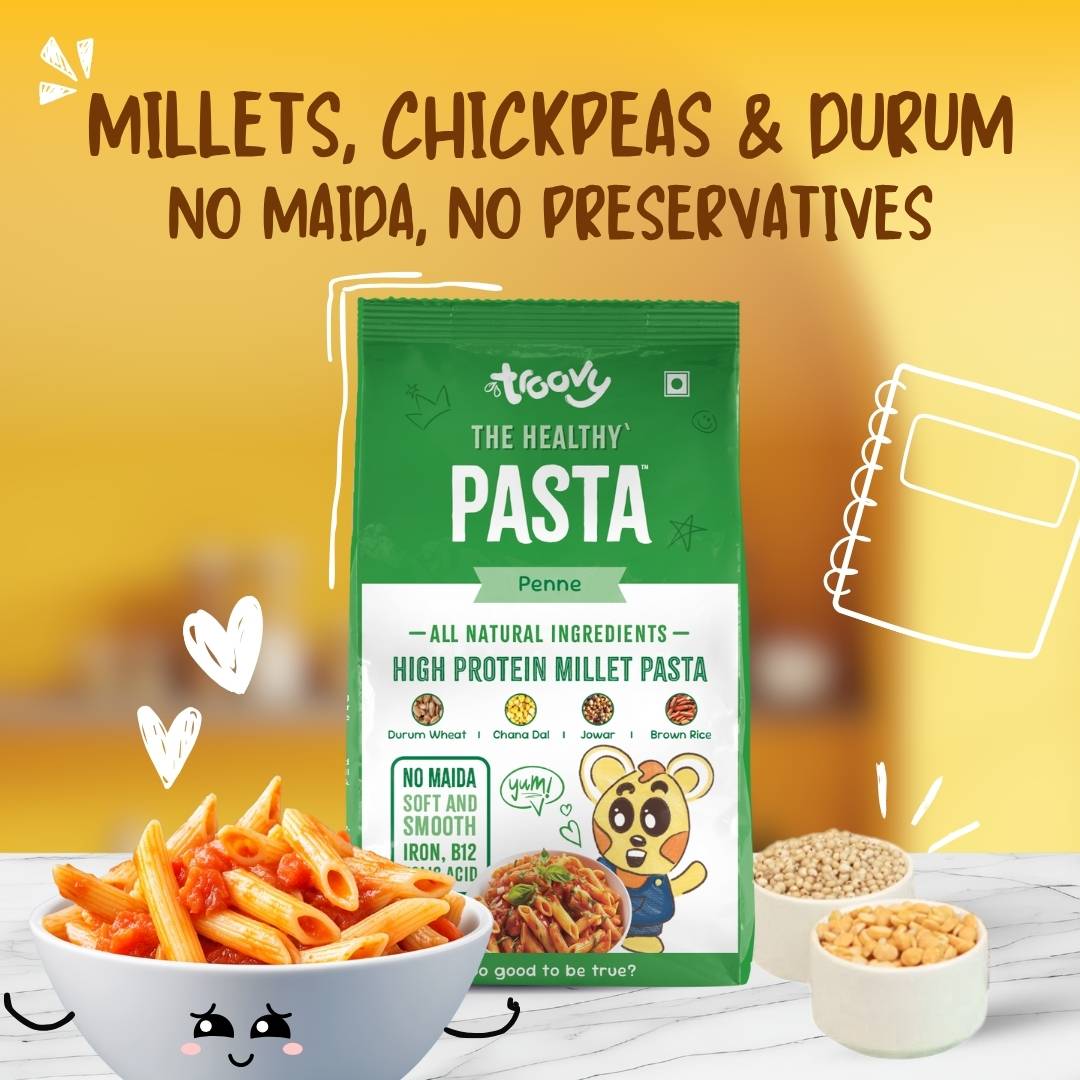 The Healthy Protein Millet Pasta - Penne (1 Pack)