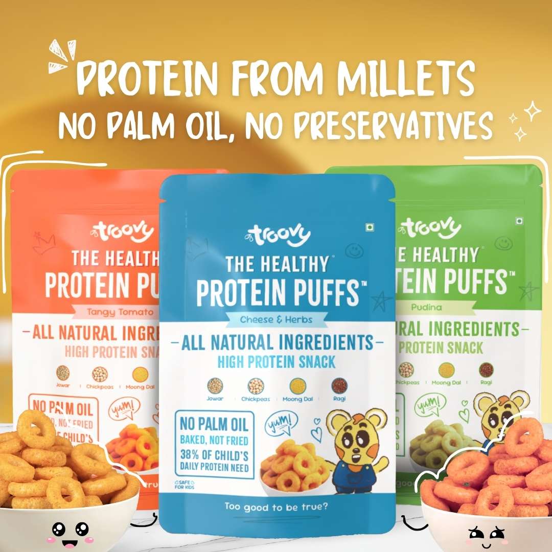 The Healthy High Protein Puffs- Mix Pack