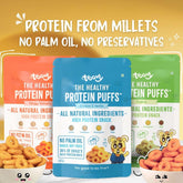 The Healthy High Protein Puffs- Mix Pack