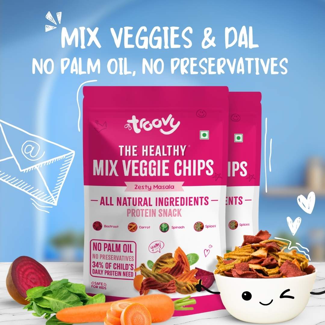 The Healthy Protein Chips- Rainbow of Real Veggies