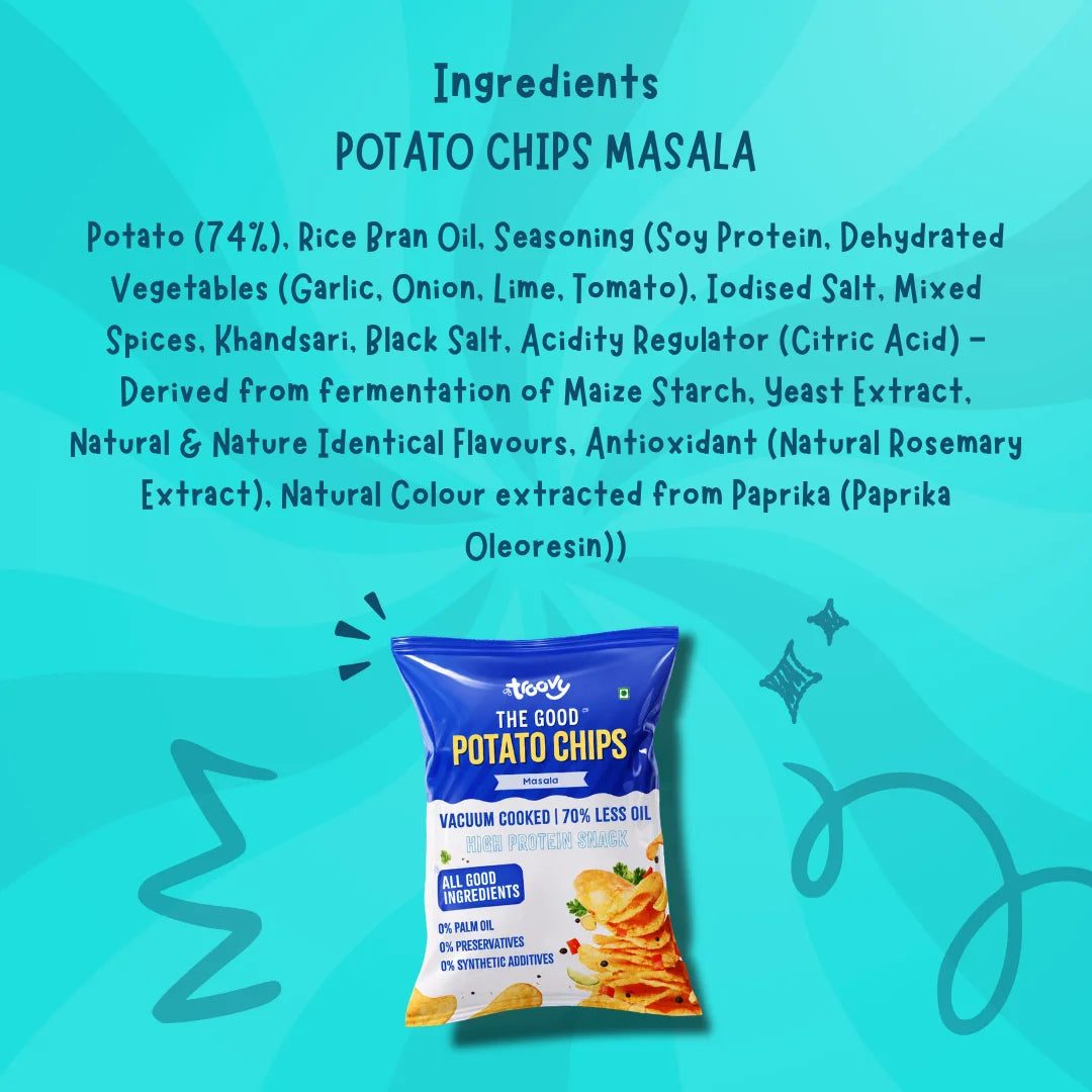 Troovy Potato Chips - Masala
