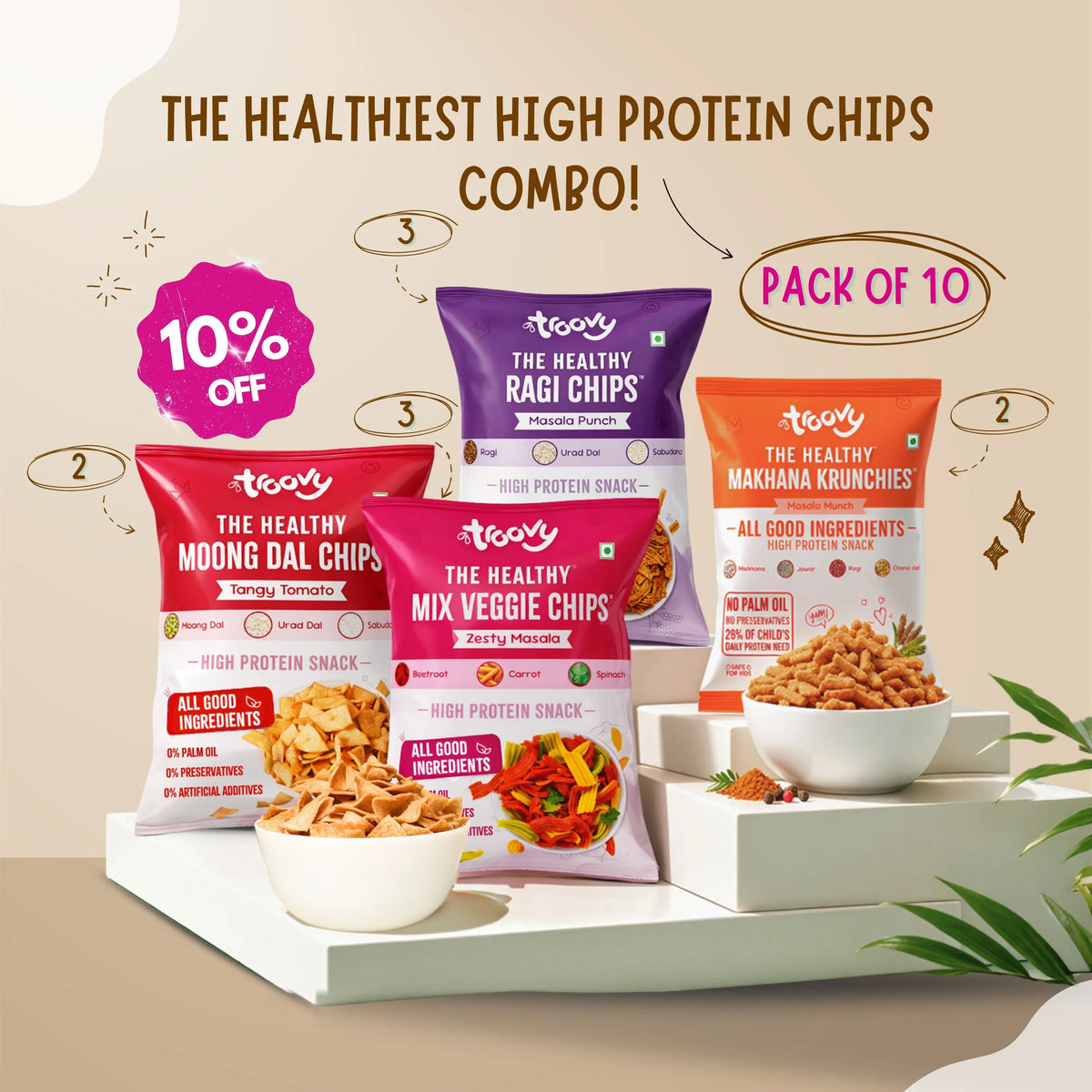 High Protein Chips Combo