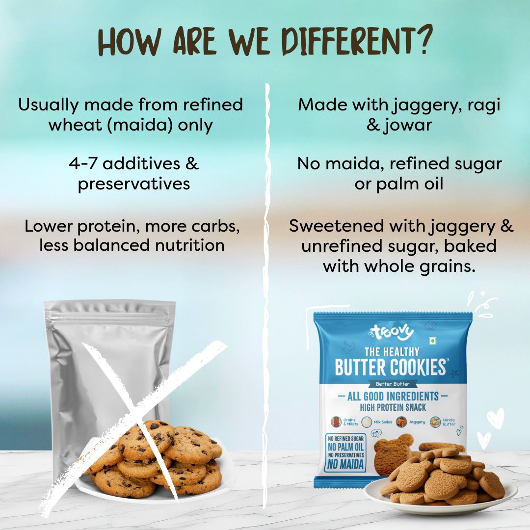 The Healthy Butter Cookies (80gm)