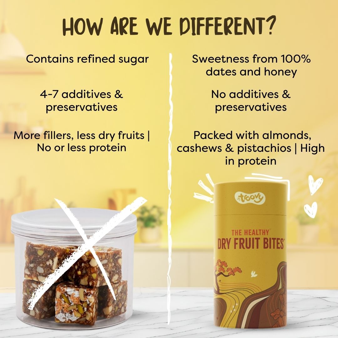 The Healthy Dry Fruit Bites 180gm