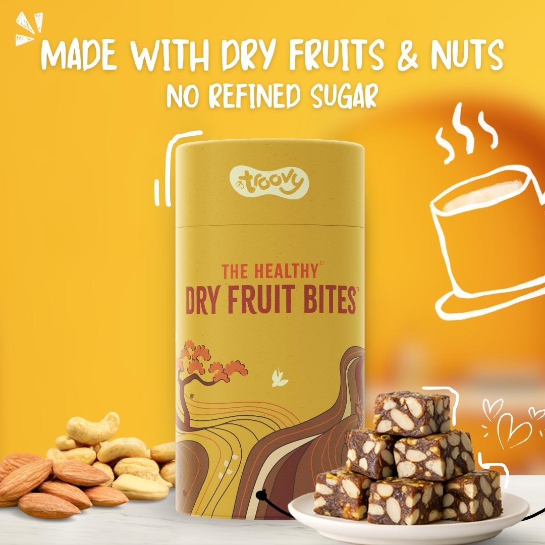 The Healthy Dry Fruit Bites 180gm