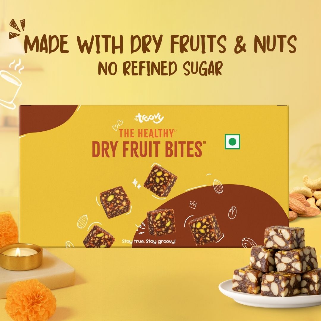 The Healthy Dry Fruit Bites 140gm