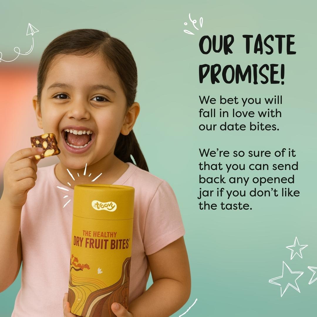 The Healthy Dry Fruit Bites 180gm
