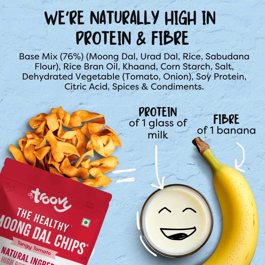 (Free Gift)- The Healthy High Protein Moong Dal Chips