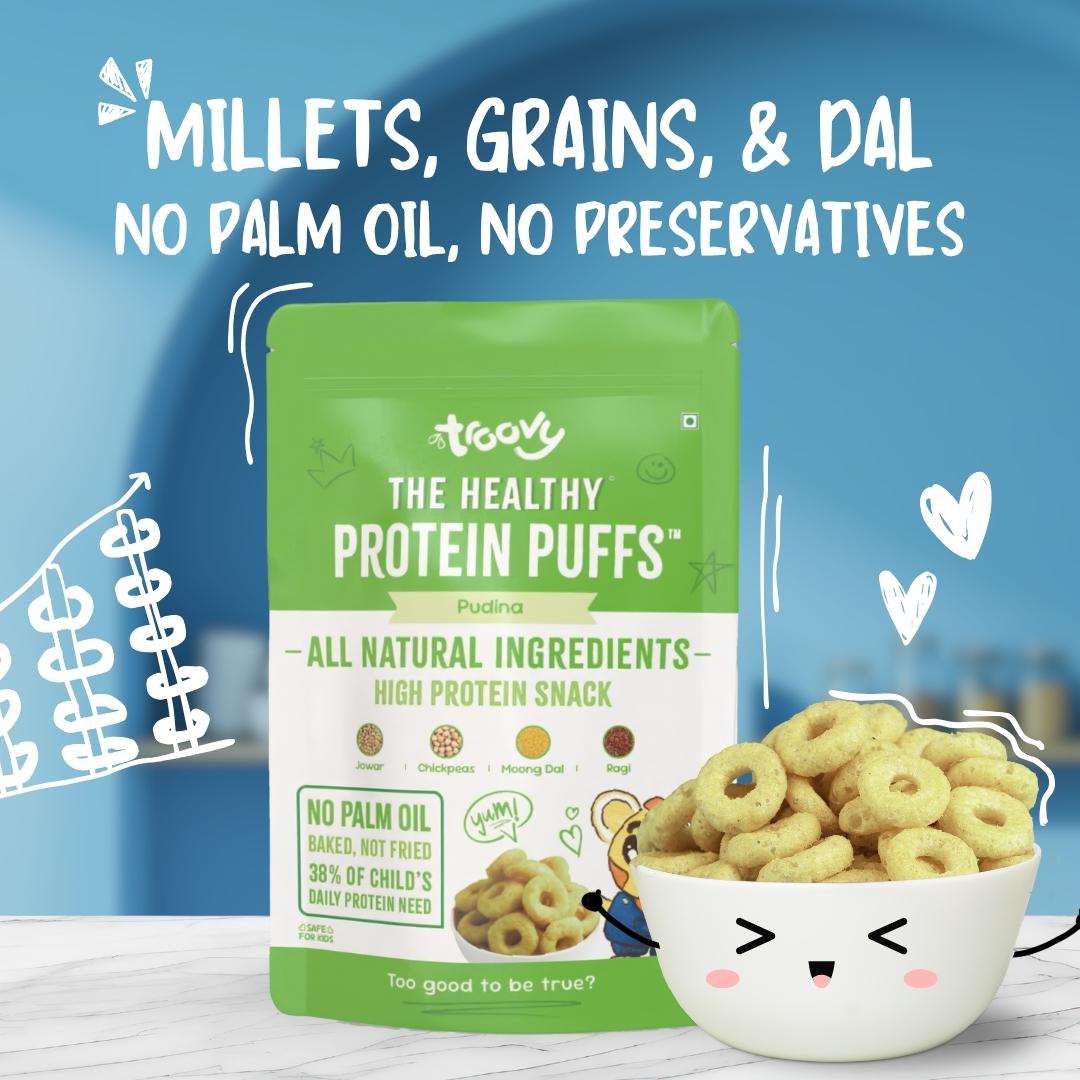 The Healthy High Protein Puffs- Pudina