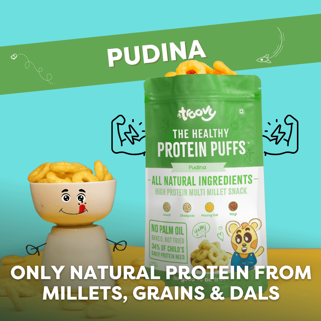 The Healthy High Protein Puffs- Pudina