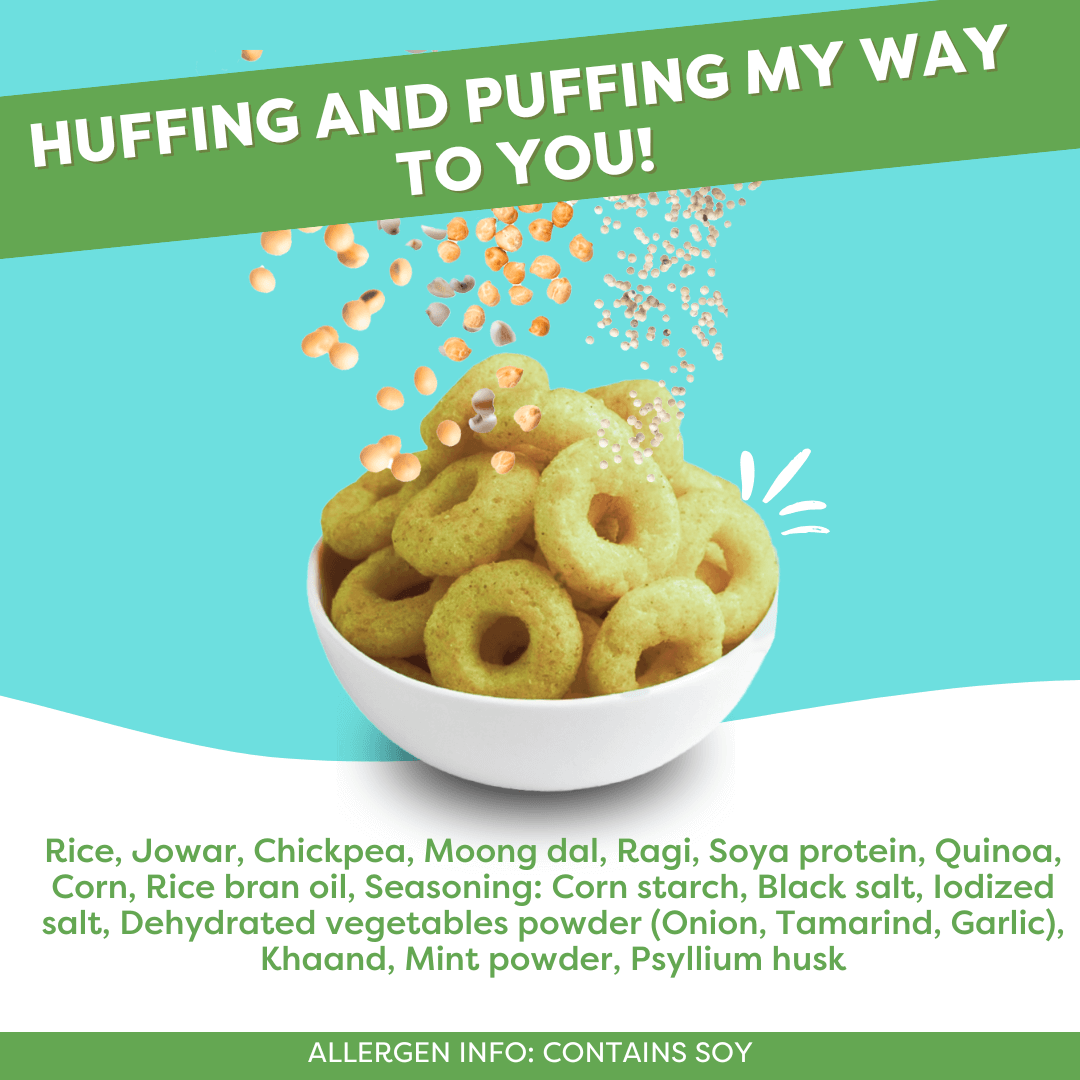 The Healthy High Protein Puffs- Pudina