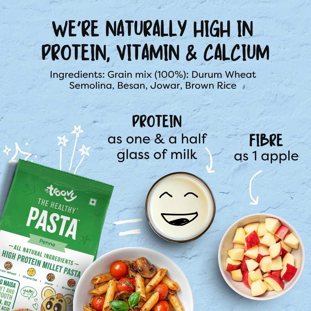 The Healthy Protein Millet Pasta - Penne (1 Pack)
