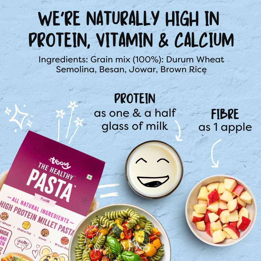The Healthy Protein Millet Pasta - Fusilli