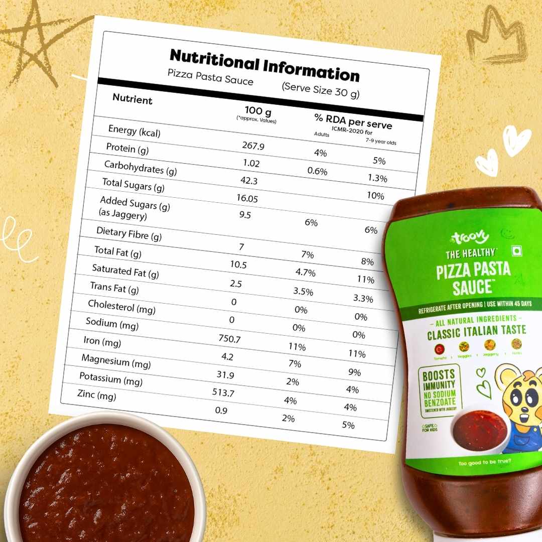 The Healthy Pizza Pasta Sauce (340g)