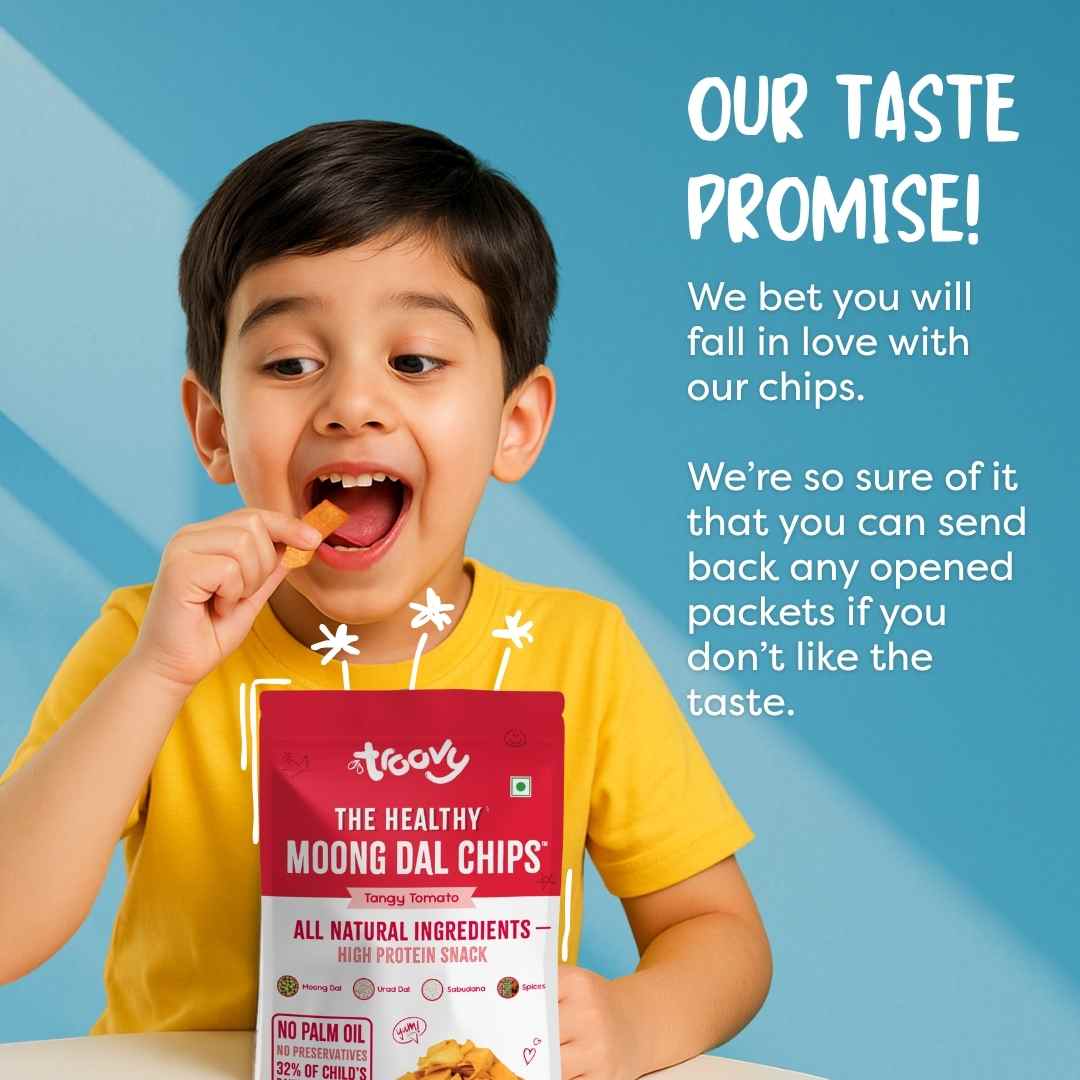 (Free Gift)- The Healthy High Protein Moong Dal Chips