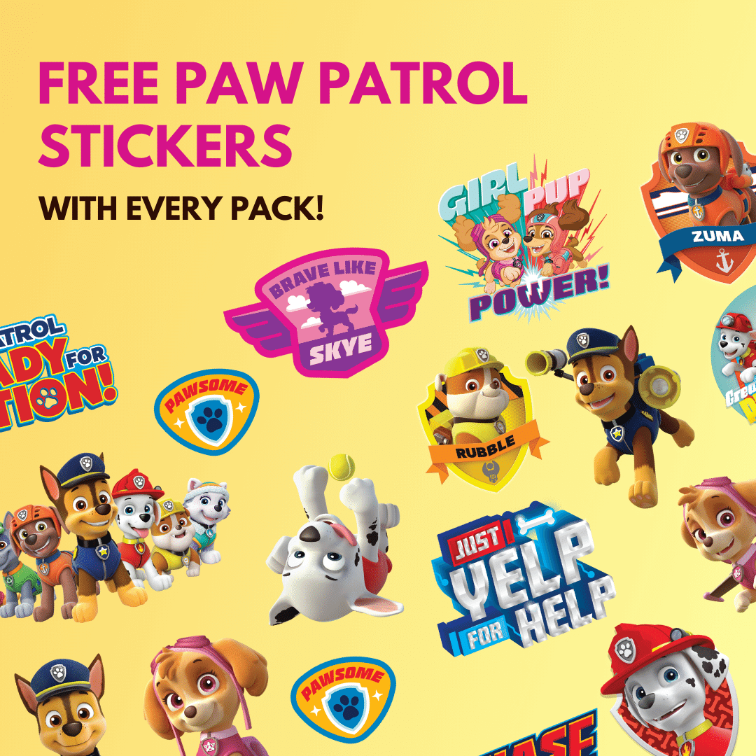 The Healthy Mega Combo with free Paw Patrol merch