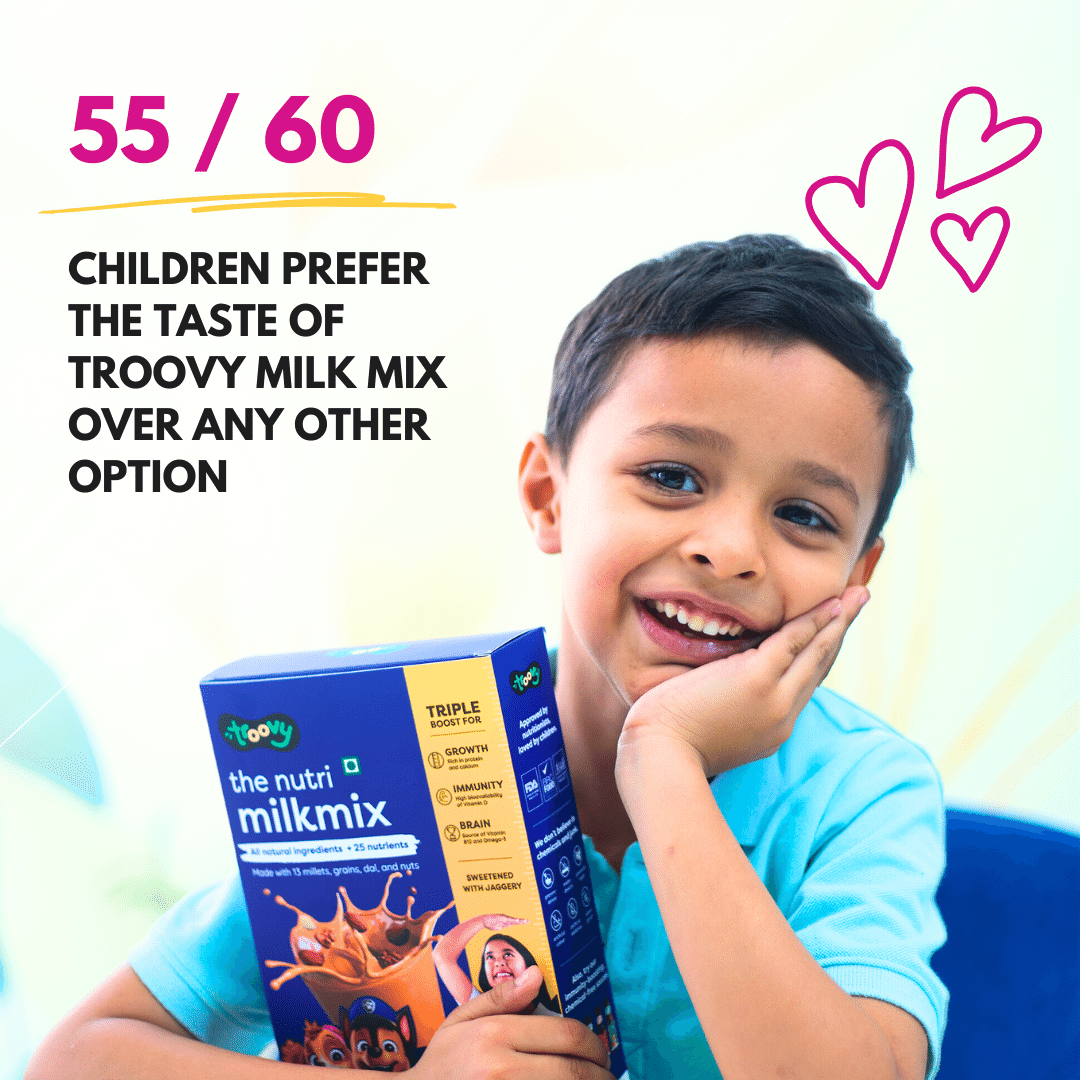 The Healthy Milk Mix- Butterscotch (3-6 yrs)