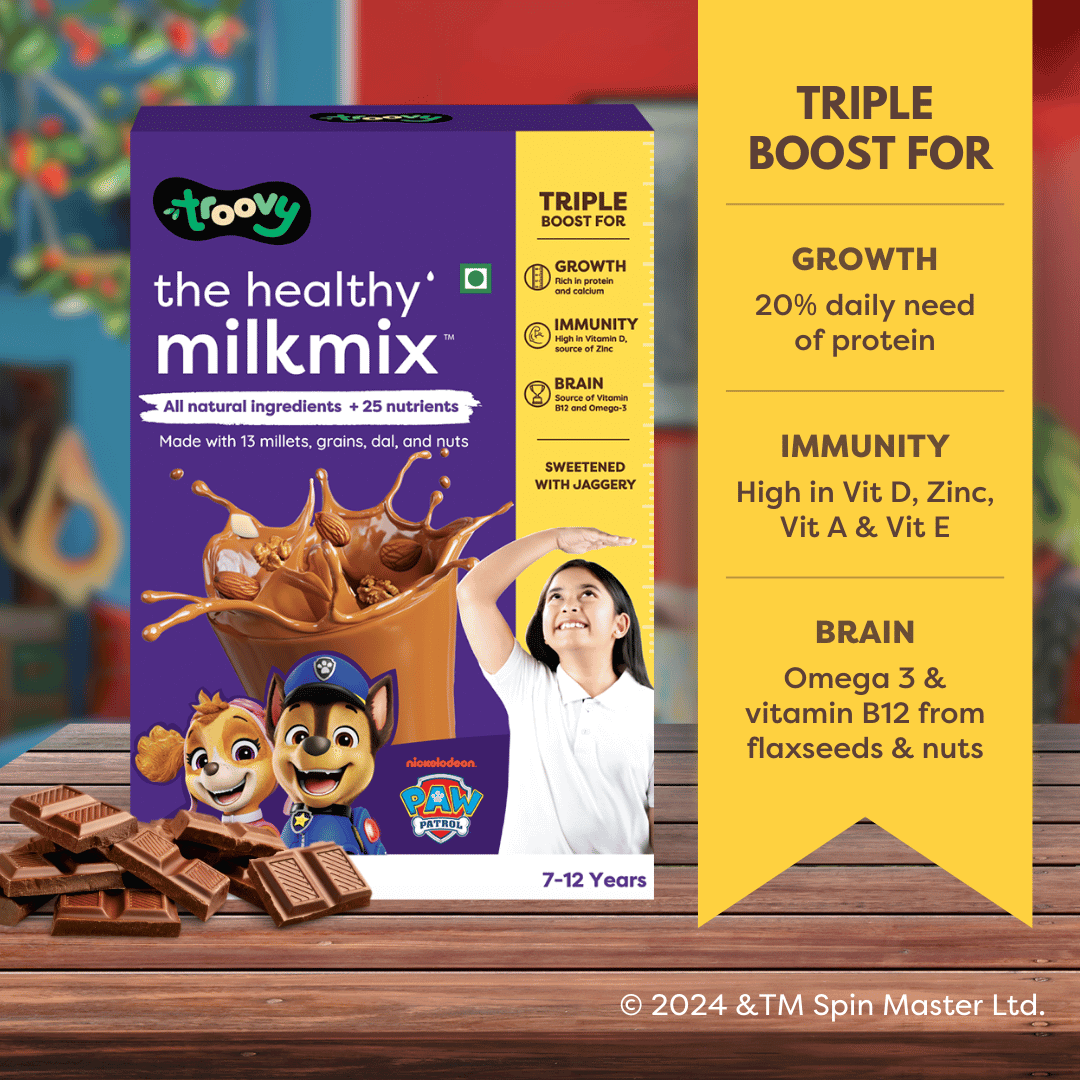 The Healthy Milk Mix- Chocolate (7-12 yrs)