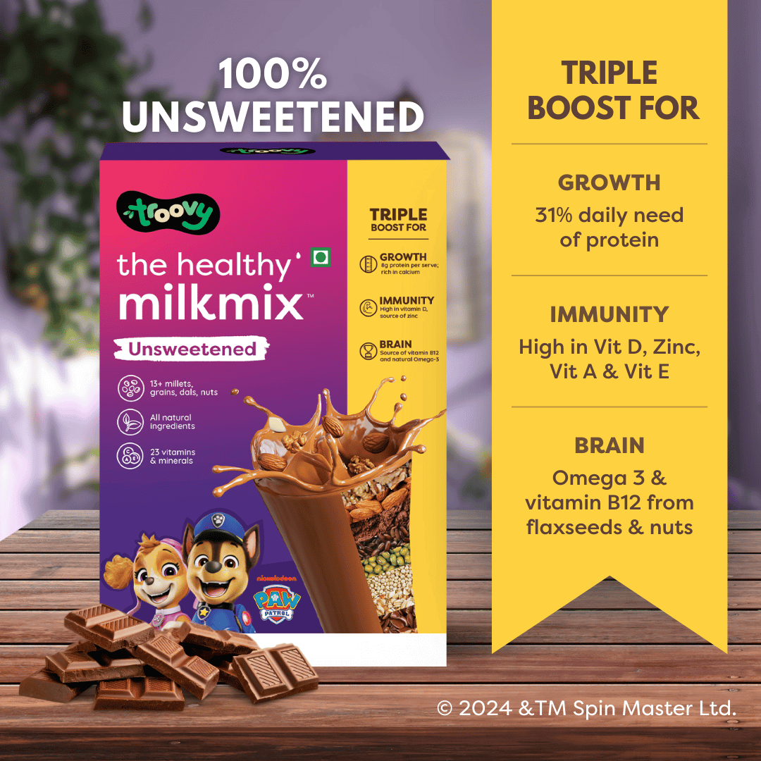 The Healthy Unsweetened Milk Mix- Chocolate